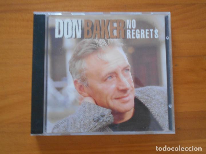 CDs de m&uacute;sica: CD DON BAKER - NO REGRETS (J3) - Foto 1
