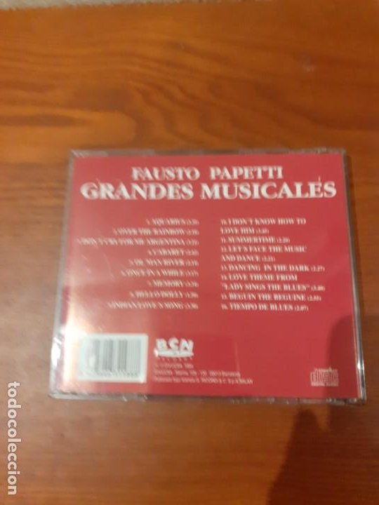 CDs de Música: Fausto Papetti Grandes Musicales - Foto 2 - 195090023