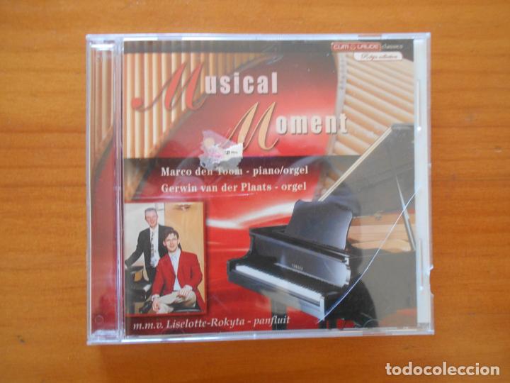 Musik-CDs: CD MUSICAL MOMENT - PIANO - ORGEL - MARCO DEN TOOM, GERWIN VAN DER PLAATS (E4)