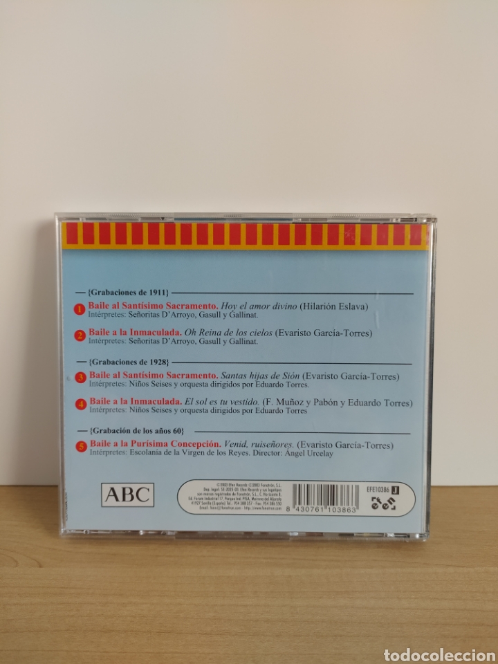 CDs de m&uacute;sica: CD UN SIGLO EN EL BAILE DE LOS SEISES - Foto 2