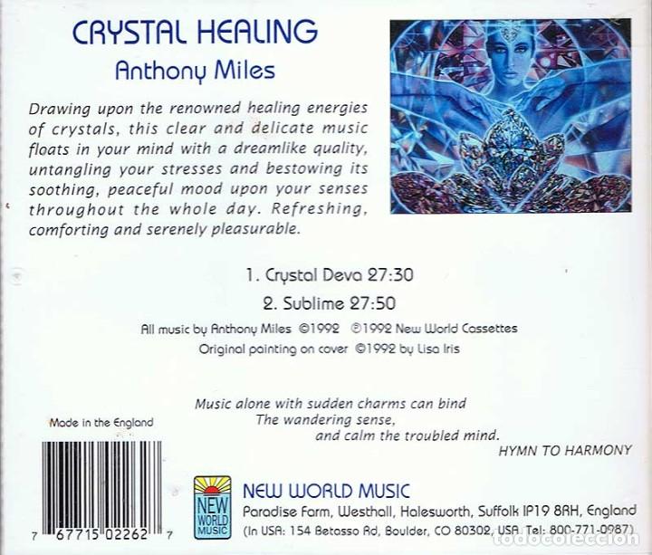 CDs de m&uacute;sica: Anthony Miles - Crystal Healing. CD - Foto 2