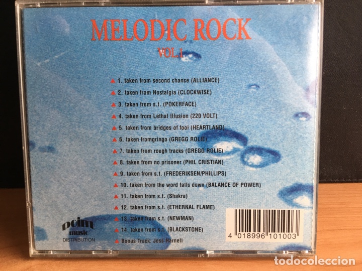 CDs de m&uacute;sica: Various - Melodic Rock Vol.1 (CD) - Foto 2