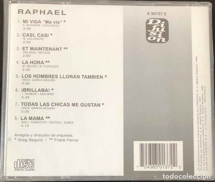 CDs de m&uacute;sica: RAPHAEL cd &Aacute;lbum - Foto 2