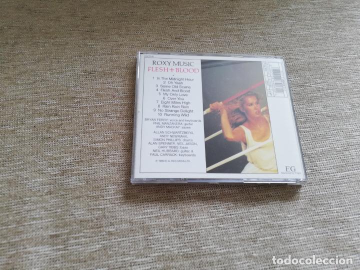 CDs de m&uacute;sica: Roxy m&uacute;sic  - flesh+blood - Foto 2
