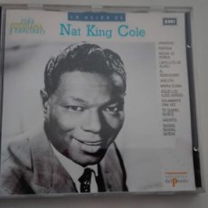 CDs de Música: NAT KING COLE CD LO MEJOR DE ANSIEDAD, PERFIDIA Y OTROS EDICIONES DEL PRADO 1990