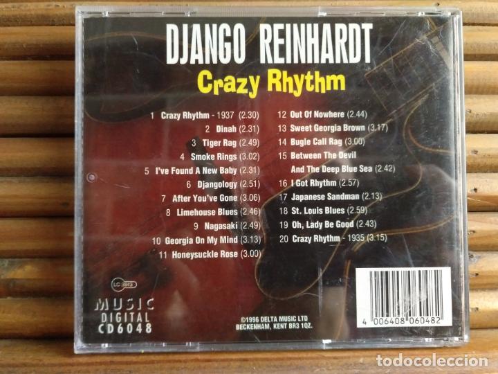 CDs de m&uacute;sica: Django Reinhardt. Crazy Rhythm. CD - Foto 2