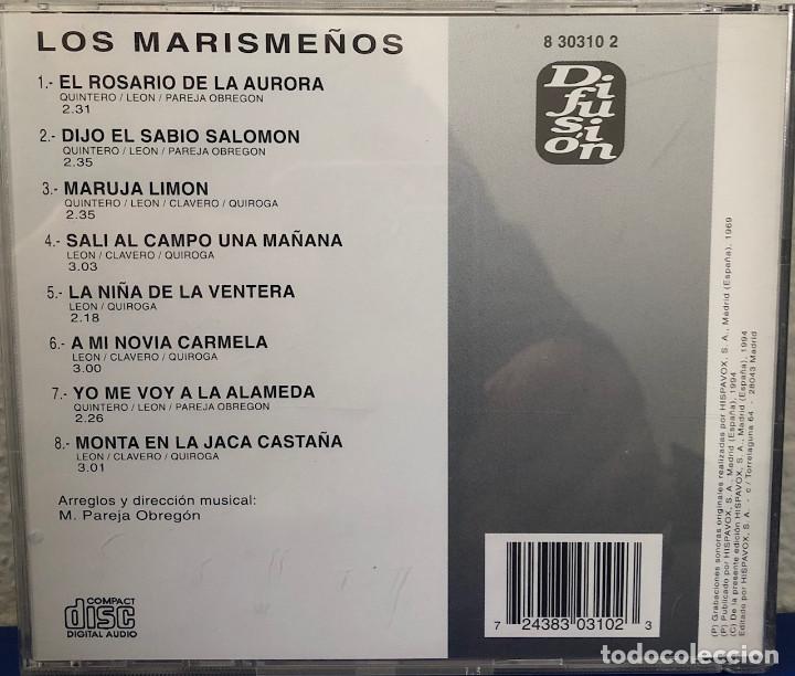 CDs de m&uacute;sica: LOS MARISME&Ntilde;OS, Cd &Aacute;lbum - Foto 2