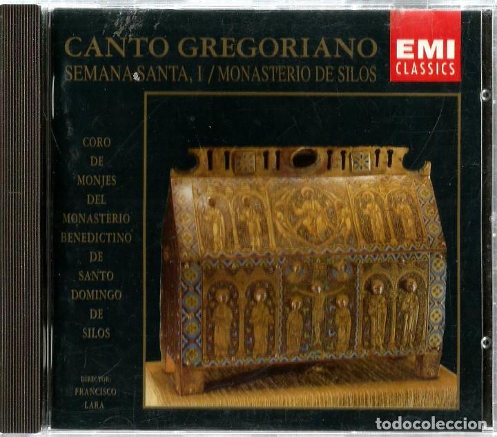 CDs de m&uacute;sica: CD CORO DE MONJES DEL MONASTERIO DE SANTO DOMINGO DE SILOS : CANTO GREGORIANO : SEMANA SANTA