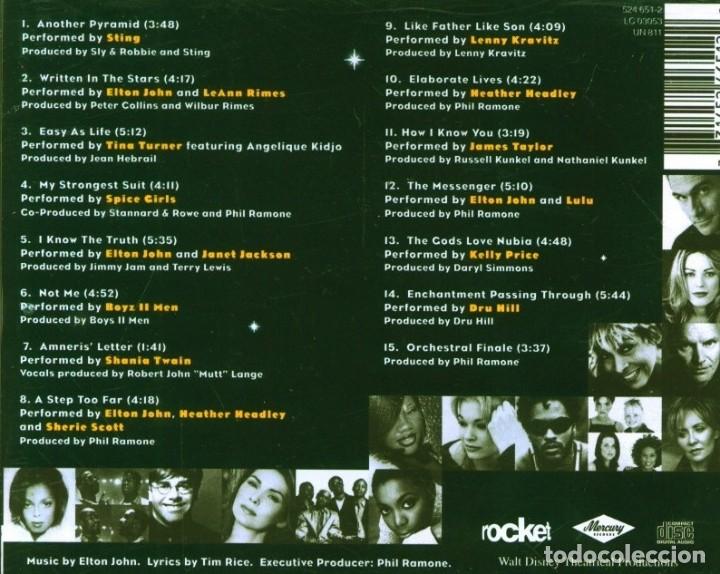 CDs de m&uacute;sica: AIDA.ELTON JOHN .TIM RICE. CD - Foto 2