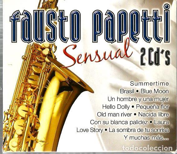 CDs de m&uacute;sica: DOBLE CD FAUSTO PAPETTI : SENSUAL - Foto 1