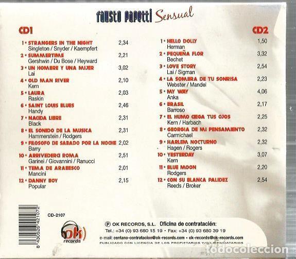 CDs de m&uacute;sica: DOBLE CD FAUSTO PAPETTI : SENSUAL - Foto 2