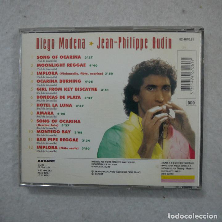 CDs de m&uacute;sica: DIEGO MODENA Y JEAN-PHILIPPE AUDIN - OCARINA - CD - Foto 2