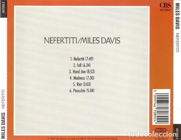 CDs de m&uacute;sica: Miles Davis - Nefertiti - CD - Foto 2