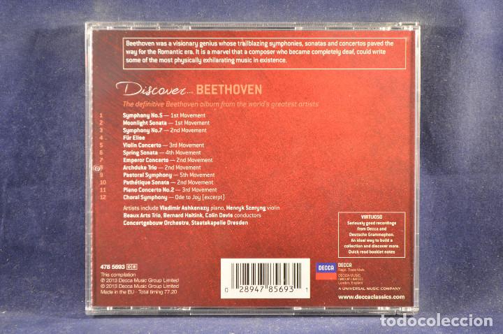 CDs de m&uacute;sica: BEETHOVEN - DISCOVER BEETHOVEN - CD - Foto 2