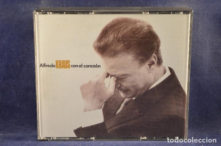 CDs de m&uacute;sica: ALFREDO KRAUS - CON EL CORAZ&Oacute;N - 2 CD - Foto 1