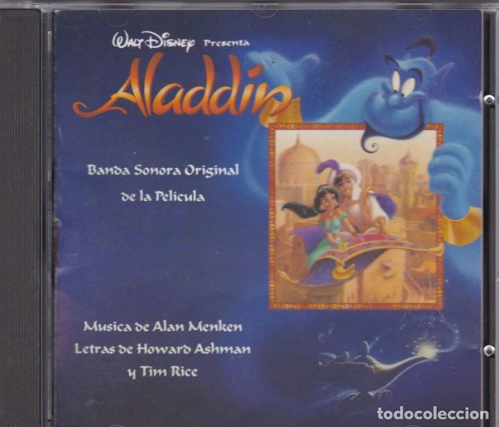 CD de M&uacute;sica: Aladdin - Banda Sonora de la pel&iacute;cula en espa&ntilde;ol - CD