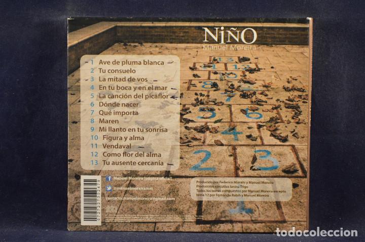 CDs de m&uacute;sica: MANUEL MOREIRA - NI&Ntilde;O - CD - Foto 2