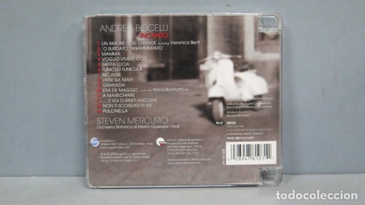 CDs de m&uacute;sica: CD. ANDREA BOCELLI. INCANTO - Foto 2
