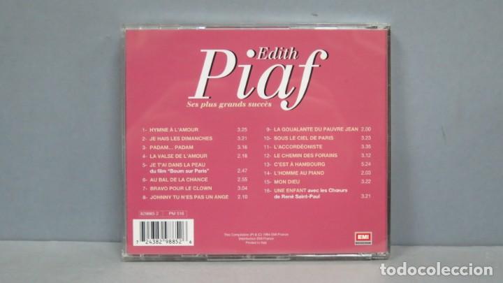 CDs de m&uacute;sica: CD. EDITH PIAF. SES PLUS GRAND SUCCES - Foto 2