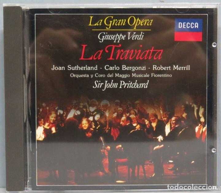 CDs de m&uacute;sica: CD. LA TRAVIATA. VERDI. LA GRAN OPERA - Foto 1