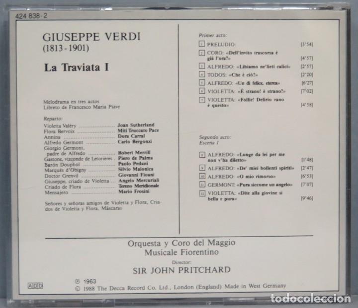 CDs de m&uacute;sica: CD. LA TRAVIATA. VERDI. LA GRAN OPERA - Foto 2