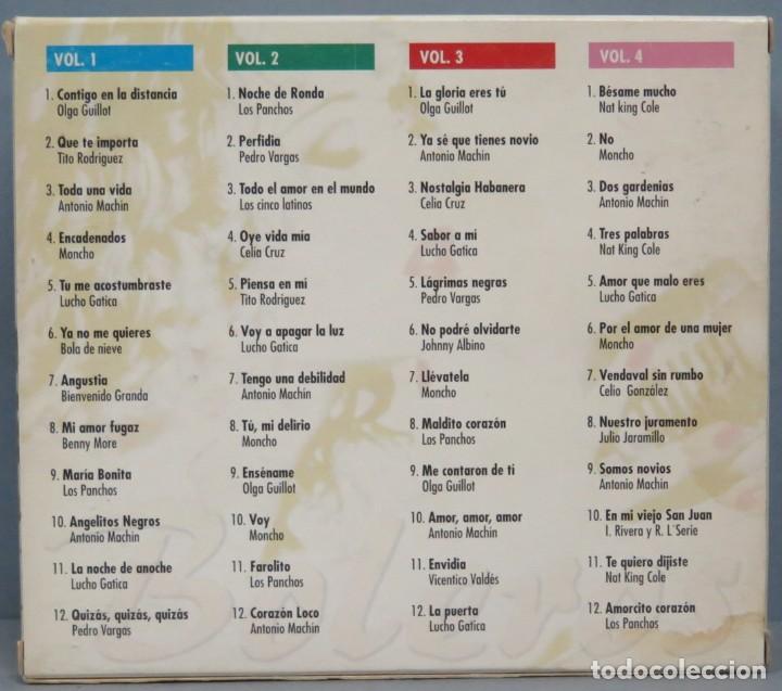 CDs de m&uacute;sica: 4 CD. BOLEROS. FRATERNIDAD - Foto 2