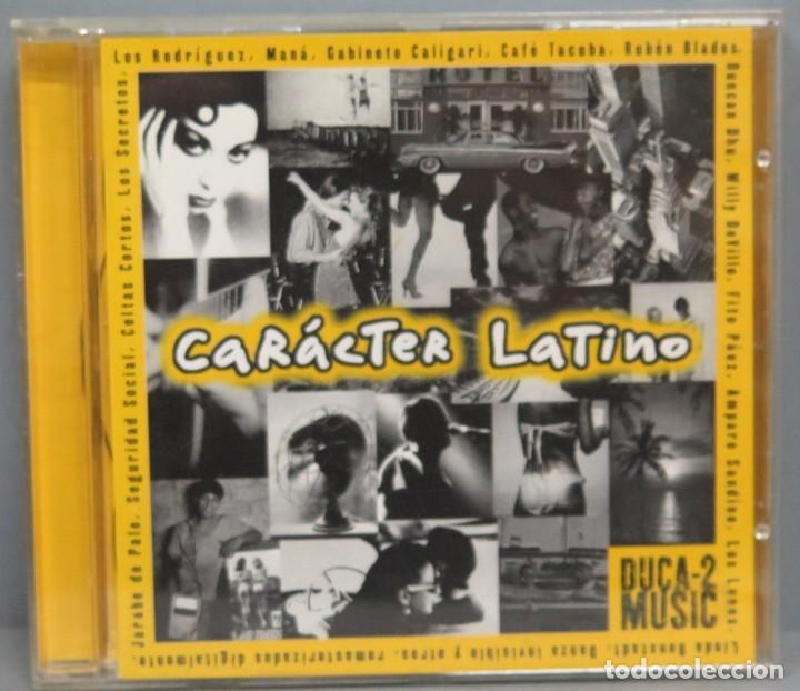 CDs de m&uacute;sica: CD. CARACTER LATINO. VARIOS - Foto 1