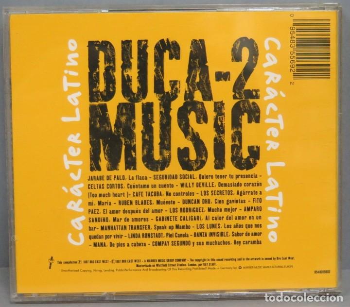 CDs de m&uacute;sica: CD. CARACTER LATINO. VARIOS - Foto 2