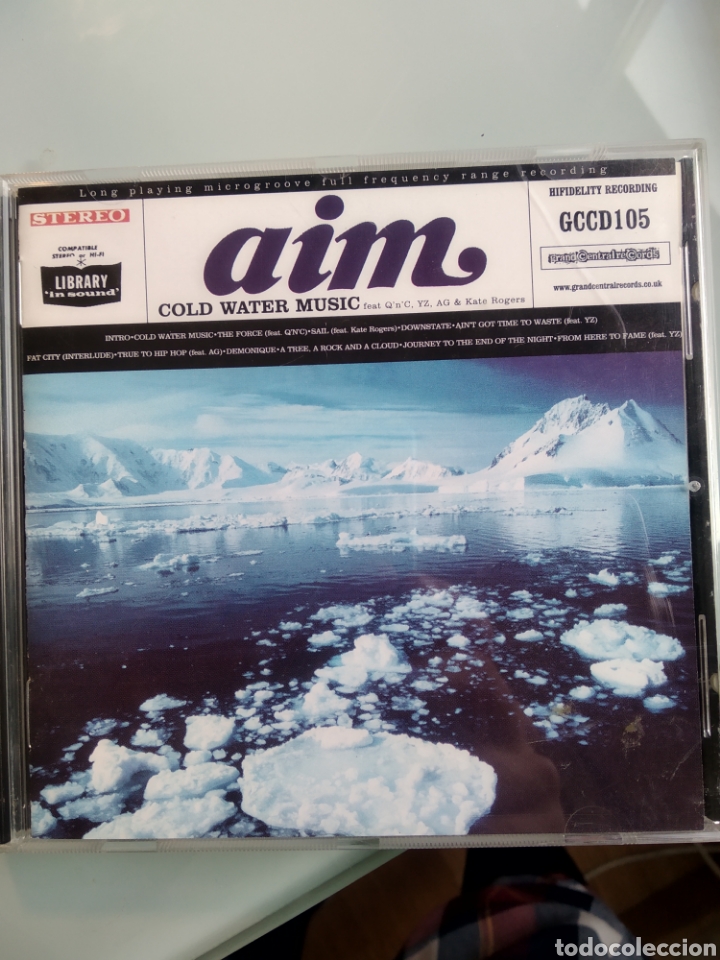 CDs de m&uacute;sica: Aim &lrm;&ndash; Cold Water Music - Foto 1