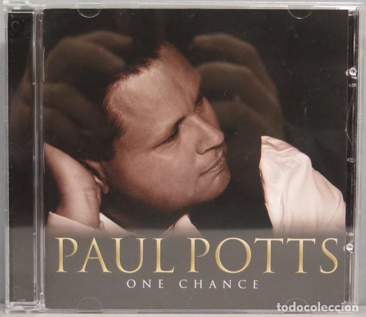 CDs de m&uacute;sica: CD. PAUL POTTS. ONE CHANCE - Foto 1
