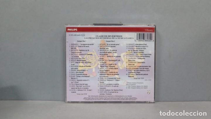 CDs de m&uacute;sica: 2 CD. CLASICOS DIVERTIDOS - Foto 2