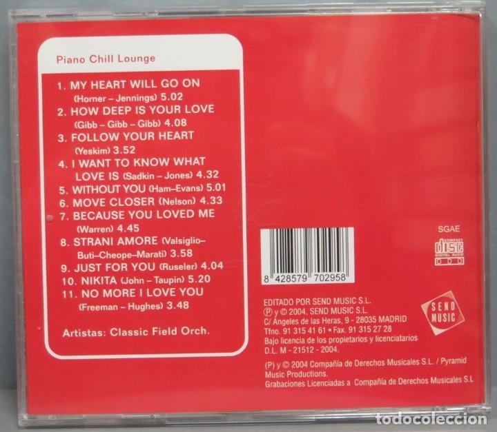 CDs de m&uacute;sica: CD. PIANO. CHILL LOUNGE - Foto 2