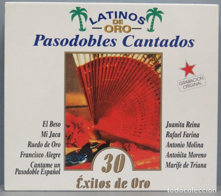 CDs de m&uacute;sica: CD. 30 EXITOS DE ORO. PASODOBLES CANTADOS - Foto 1