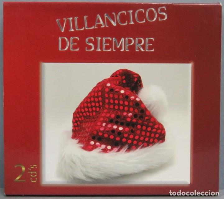 CDs de m&uacute;sica: 2 CD. VILLANCICOS DE SIEMPRE - Foto 1
