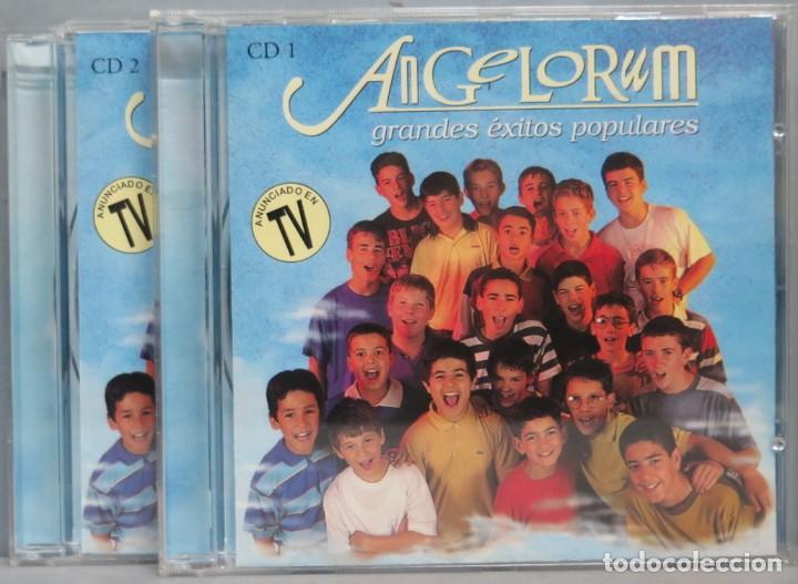 CDs de m&uacute;sica: 2 CD. ANGELORUM. GRANDES EXITOS POPULARES - Foto 1