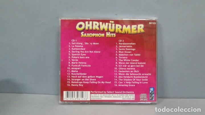CDs de m&uacute;sica: 2 CD. SAXOPHON HITS - Foto 2
