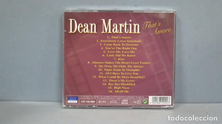 CDs de m&uacute;sica: CD. DEAN MARTIN. THAT&acute;S AMORE - Foto 2