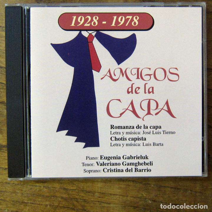 Music CDs: AMIGOS DE LA CAPA, 1928-1978 -ROMANZA DE LA CAPA / CHOTIS CAPISTA -2003- MADRID, CASTIZO, CASTICISMO