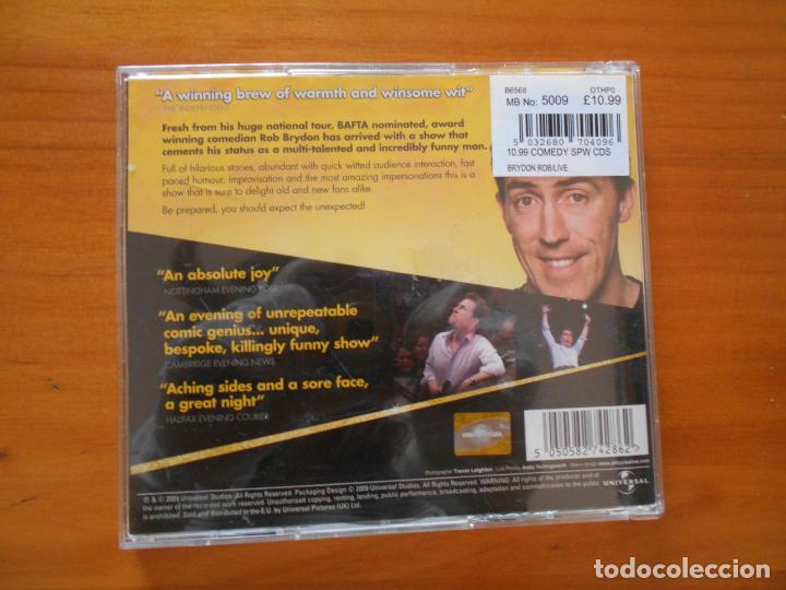 CDs de m&uacute;sica: CD ROB BRYDON - LIVE (2 CDS) (X4) - Foto 2