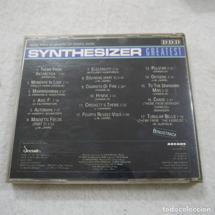 CDs de m&uacute;sica: SYNTHESIZER GREATEST - CD 1990 - Foto 2
