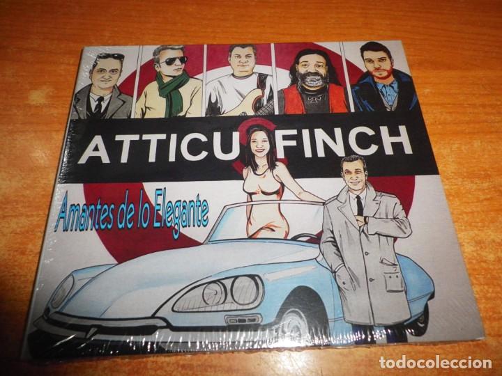 CDs de m&uacute;sica: ATTICUSFINCH Amantes de lo elegante CD MAXI SINGLE DIGIPACK PRECINTADO A&Ntilde;O 2019 4 TEMAS INDIE ROCK