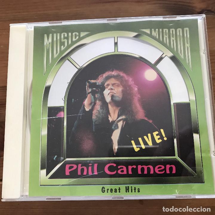 CDs de m&uacute;sica: PHIL CARMEN - GREAT HITS (LIVE) - CD MAGIC MIRROR 1993 - Foto 1