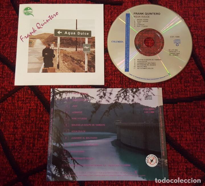 CDs de m&uacute;sica: FRANK QUINTERO Agua Dulce CD ORIGINAL 1991 - Foto 1