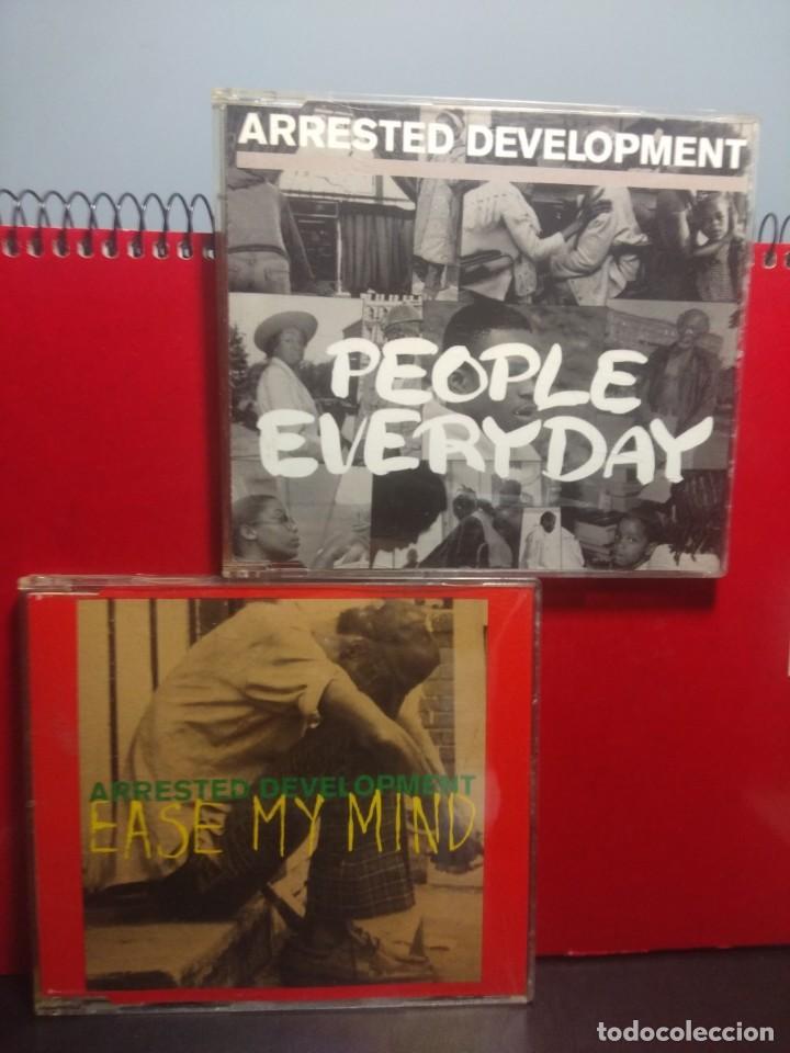 CDs de m&uacute;sica: 2 CD MAXIS DE ARRESTED DEVELOPMENT : PEOPLE EVERYDAY + EASE MY MIND - Foto 1