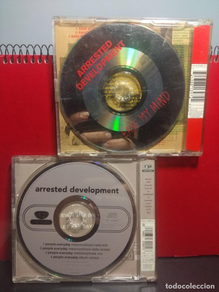 CDs de m&uacute;sica: 2 CD MAXIS DE ARRESTED DEVELOPMENT : PEOPLE EVERYDAY + EASE MY MIND - Foto 2