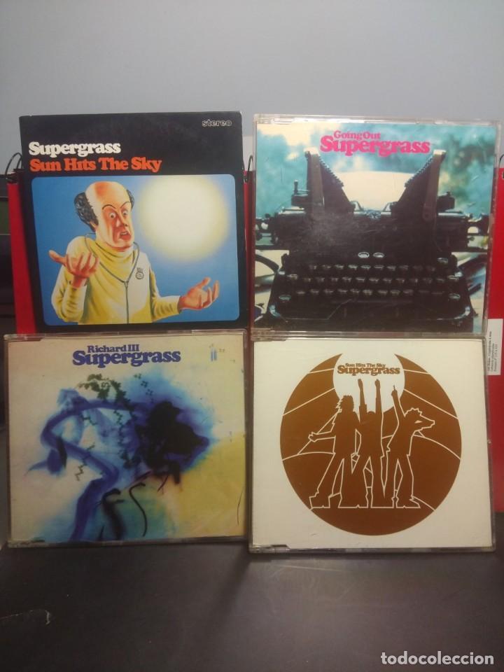 CDs de m&uacute;sica: 4 CD MAXIS SINGLES DE SUPERGRASS ( EN TOTAL, 10 TEMAS ) - Foto 1