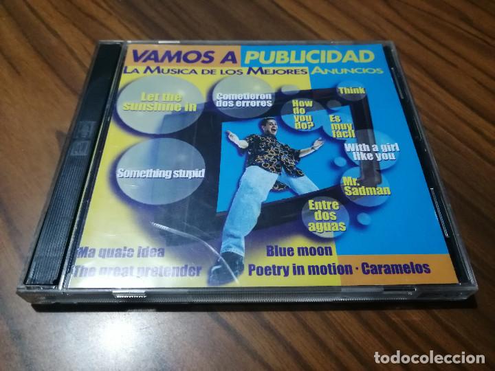 Music CDs: VAMOS A PUBLICIDAD. LA M&Uacute;SICA DE LOS MEJORES ANUNCIOS. DOBLE CD. BUEN ESTADO. ALGO DIFICIL