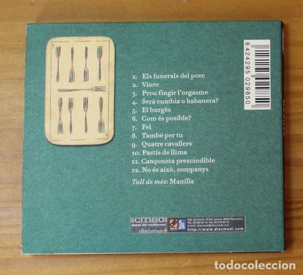 CDs de m&uacute;sica: MESCLAT -CD DIGIPACK- MANILLA (ELS PETS, BRAMS) - Foto 2