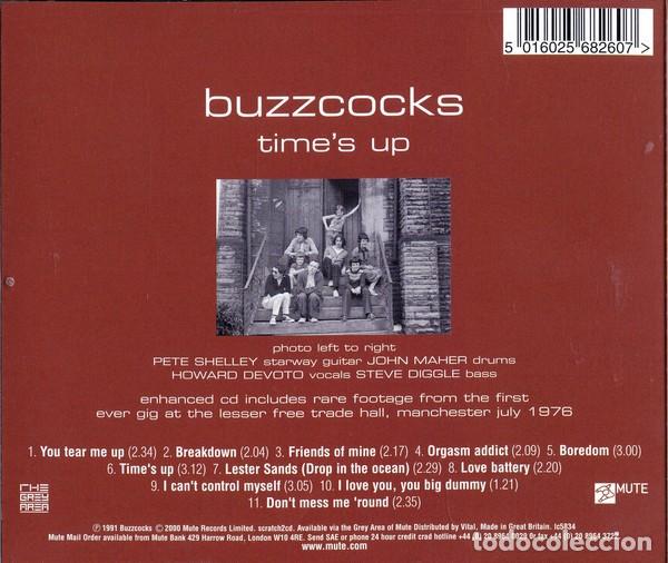 CDs de m&uacute;sica: Buzzcocks - Times Up - CD - Foto 2
