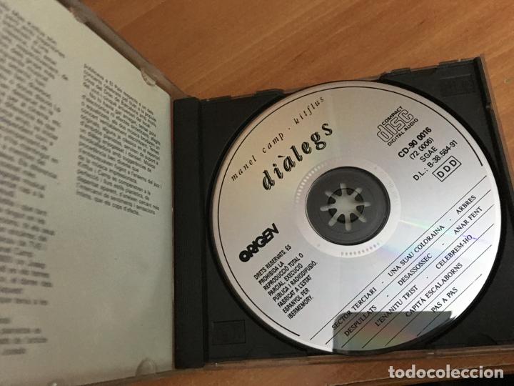 CDs de m&uacute;sica: MANEL CAMP KITFLUS (DIALEGS) CD 9 TRACK (CDIB4) - Foto 2